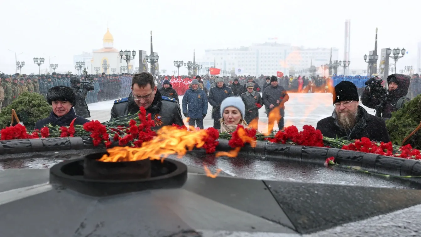 Ненастье на Ямале не помешало северянам отпраздновать День Победы |  «Красный Север»