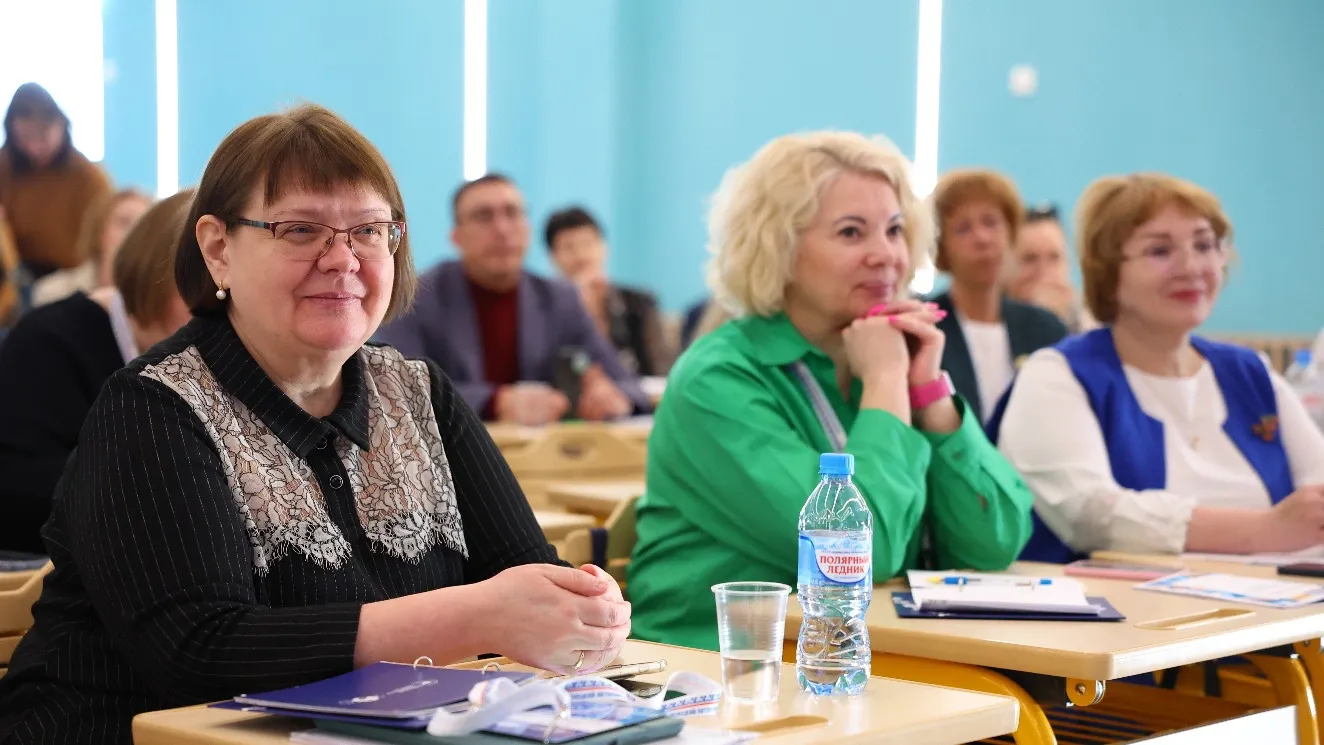 На VI Арктическом образовательном форуме. Фото: Андрей Ткачёв/КРАСНЫЙ СЕВЕР