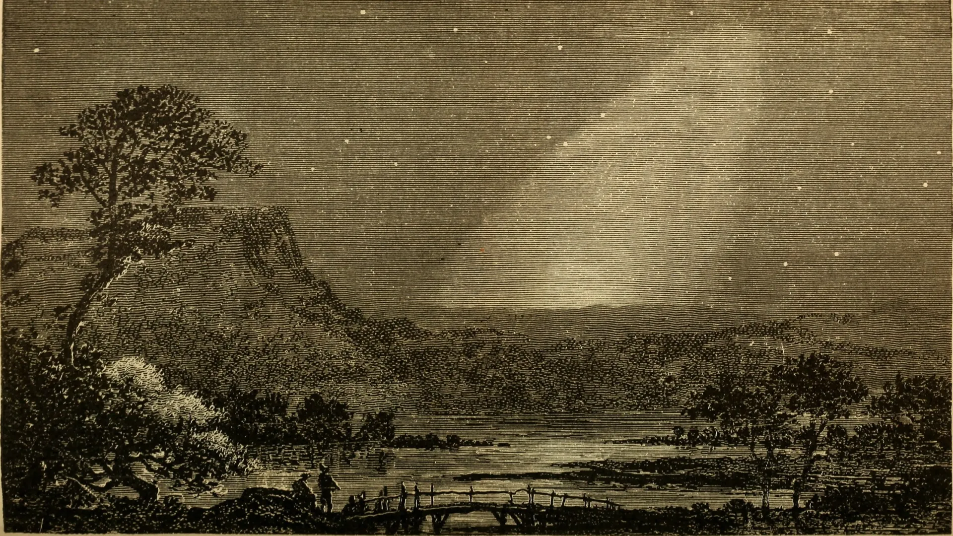Наблюдение за зодиакальным светом в 1882 году. Изображение: wikimedia.org