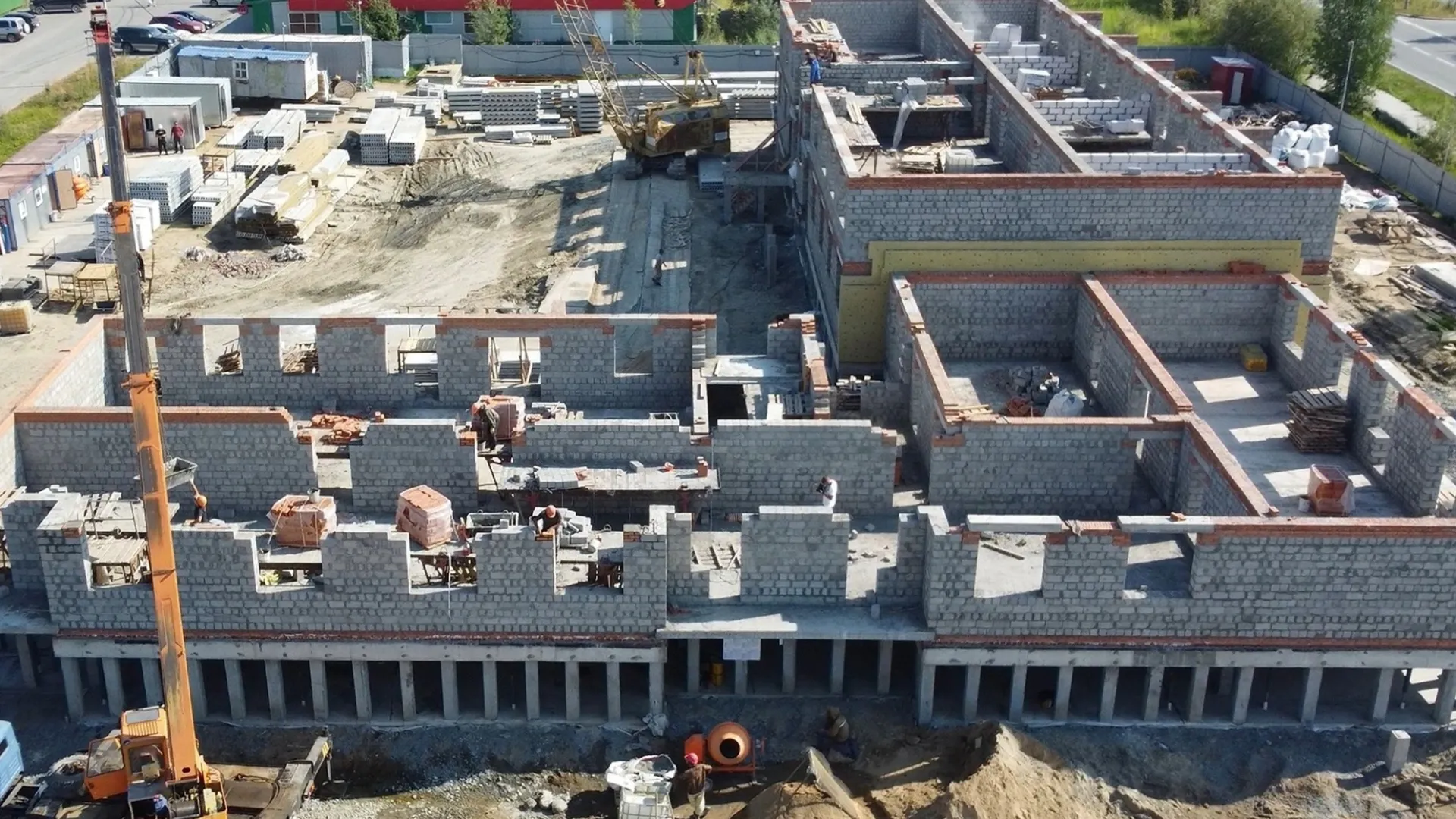 В Лабытнанги строится 12 многоэтажек и общеобразовательная школа | «Красный  Север»