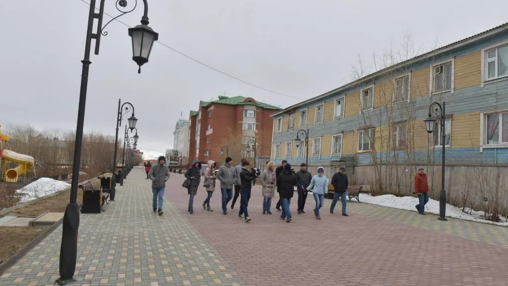 Один из объектов, который раскритиковала эксперт – пешеходная зона на улице Ленина. Фото: Андрей Ткачёв / «Красный Север»