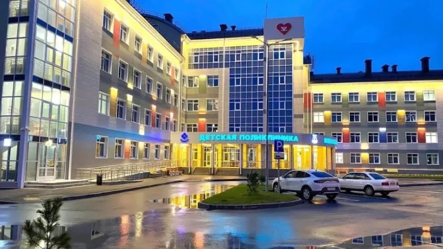 Новое здание поликлиники. Фото: vk.com/voronov__av