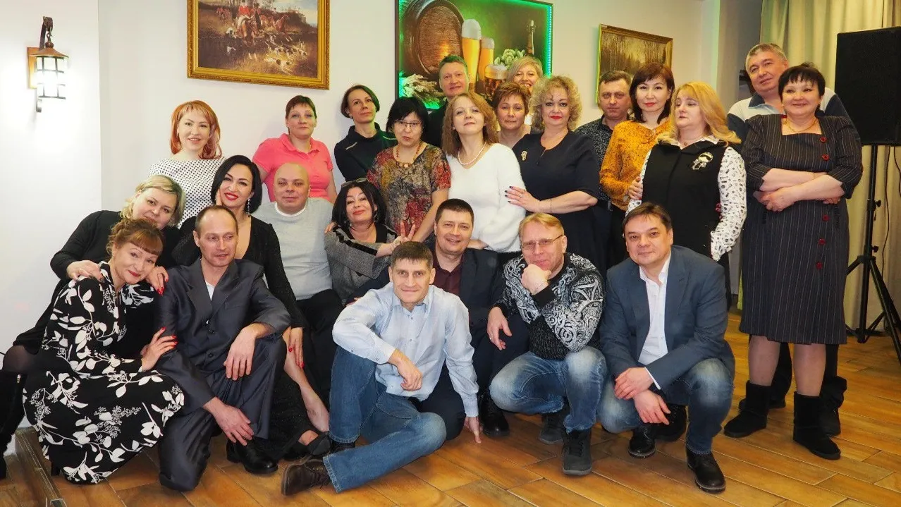 На встрече с одноклассниками в Салехарде (2021 год). Фото: из личного архива Натальи Проскуряковой