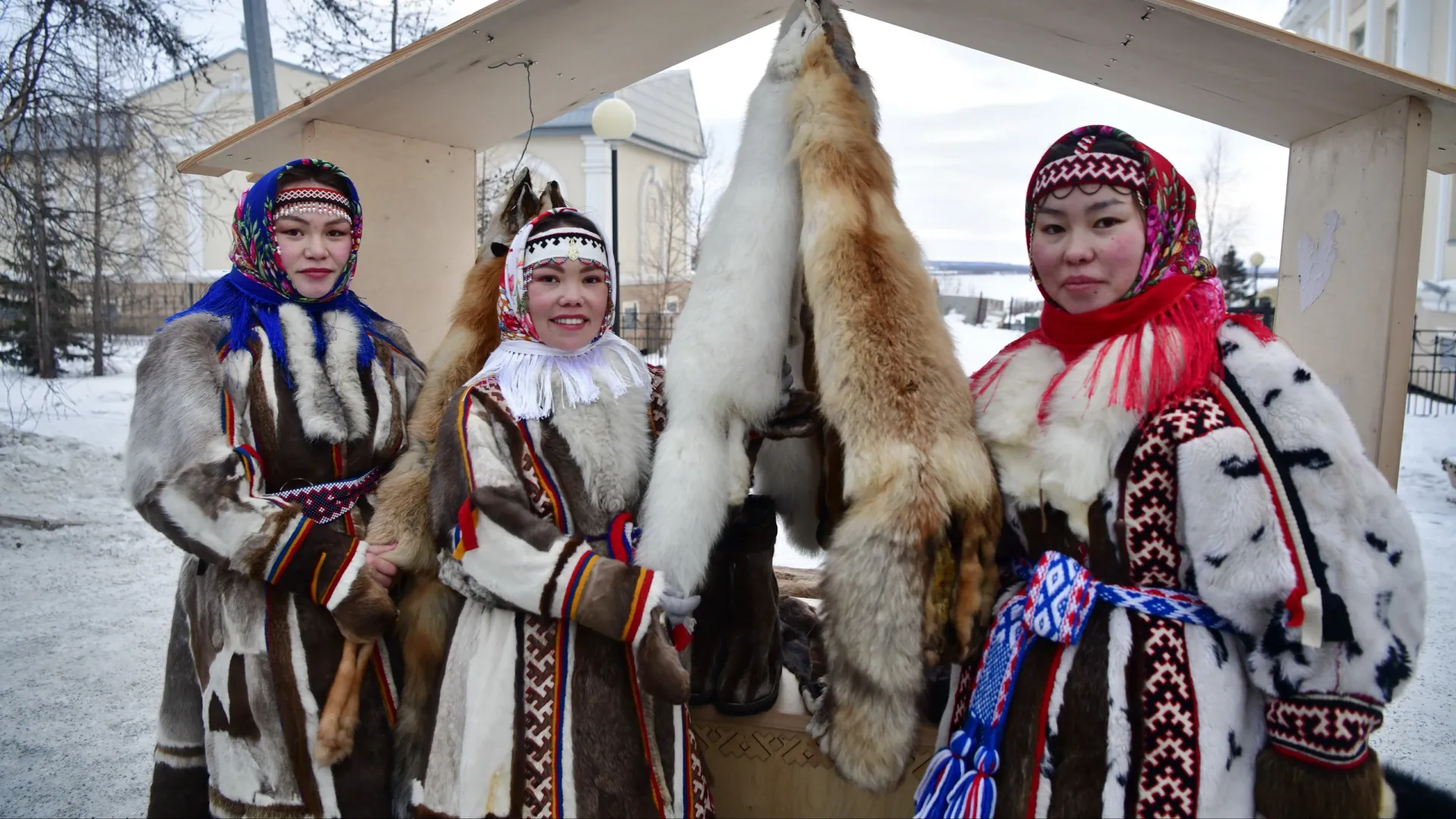 Пушнина традиционно использовалась в одежде северных народов. Фото: Андрей Ткачев / «Ямал-Медиа»