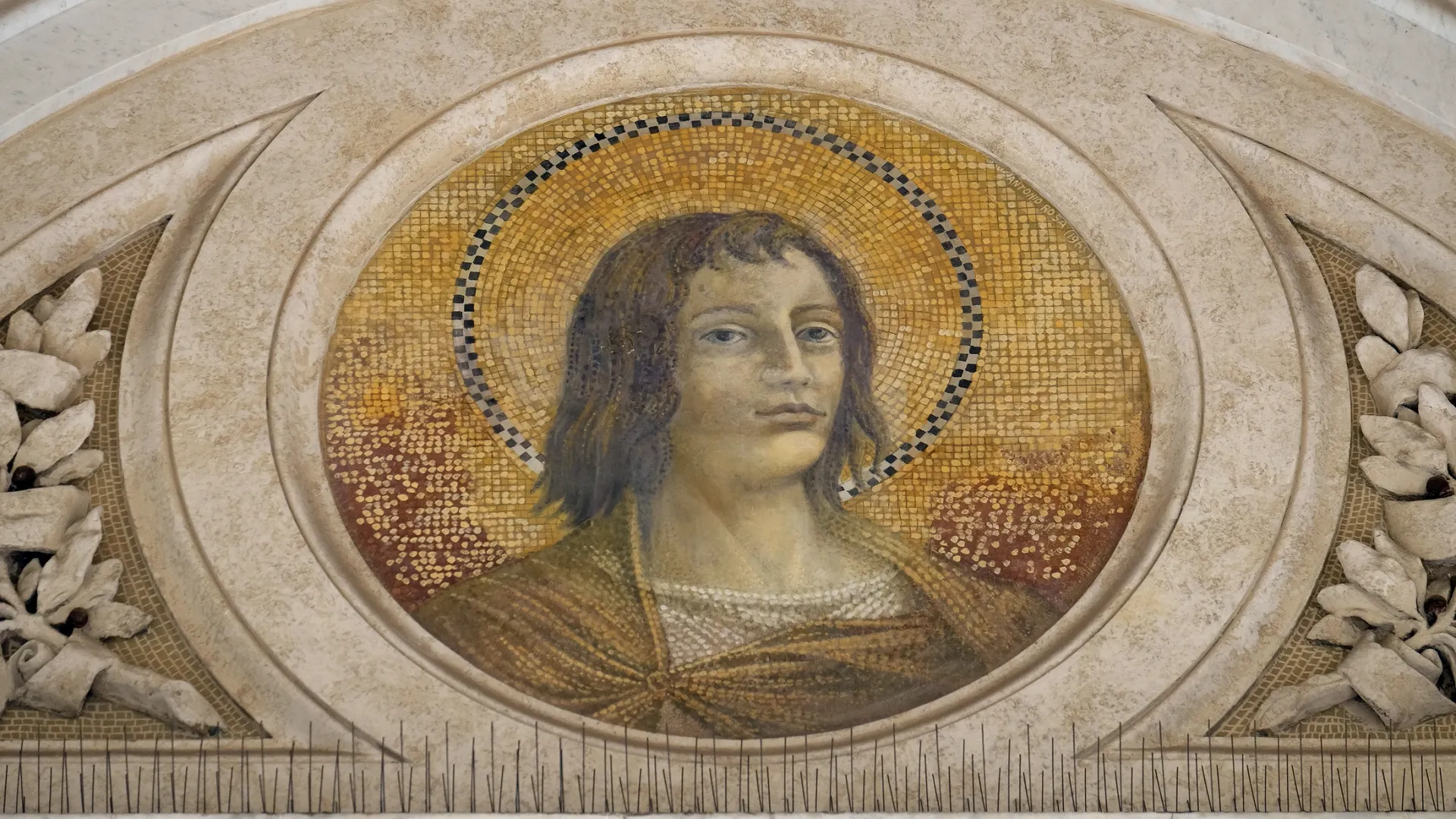 «Святой Апостол Фома»: мозаика в соборе Святого Павла в Риме. Фото: Zvonimir Atletic / Shutterstock / Fotodom