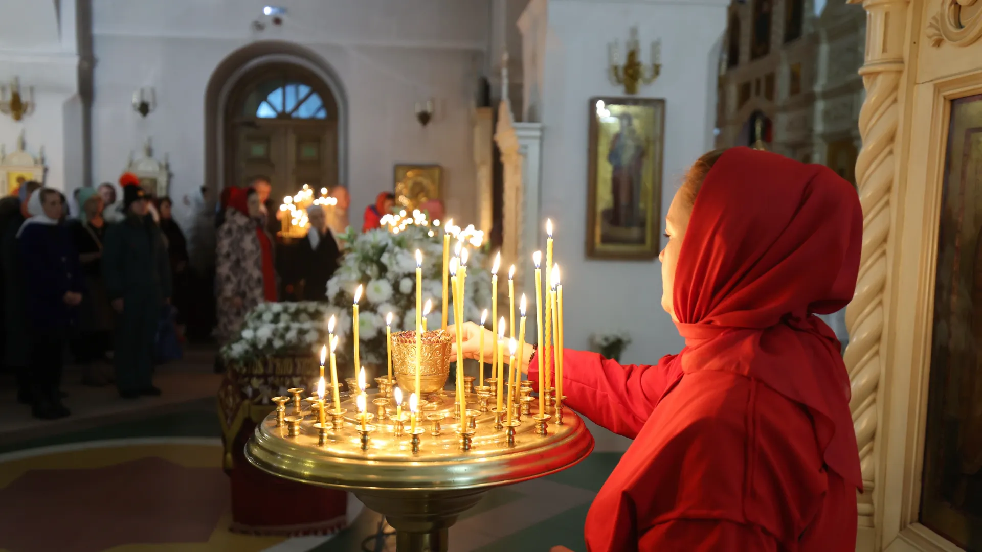 Православная церковь отмечает Рождество Пресвятой Богородицы. Фото: Андрей Ткачев / АНО «Ямал-Медиа»