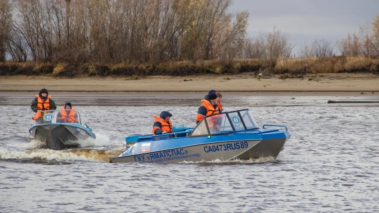 Ямальские спасатели отправились в рейды по реке Обь. Фото: предоставлено ГКУ «Ямалспас» 