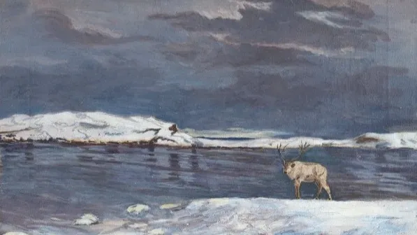 А. А. Борисов «Северный пейзаж». 1931. Источник: wikimedia.org