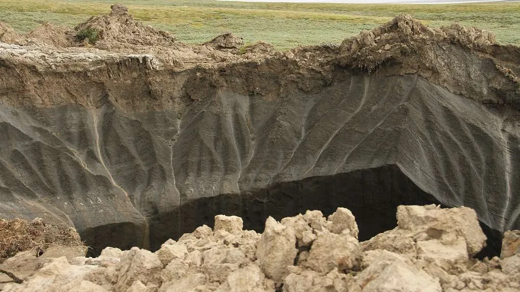 Ямальский кратер. Фото: пресс-служба губернатора ЯНАО