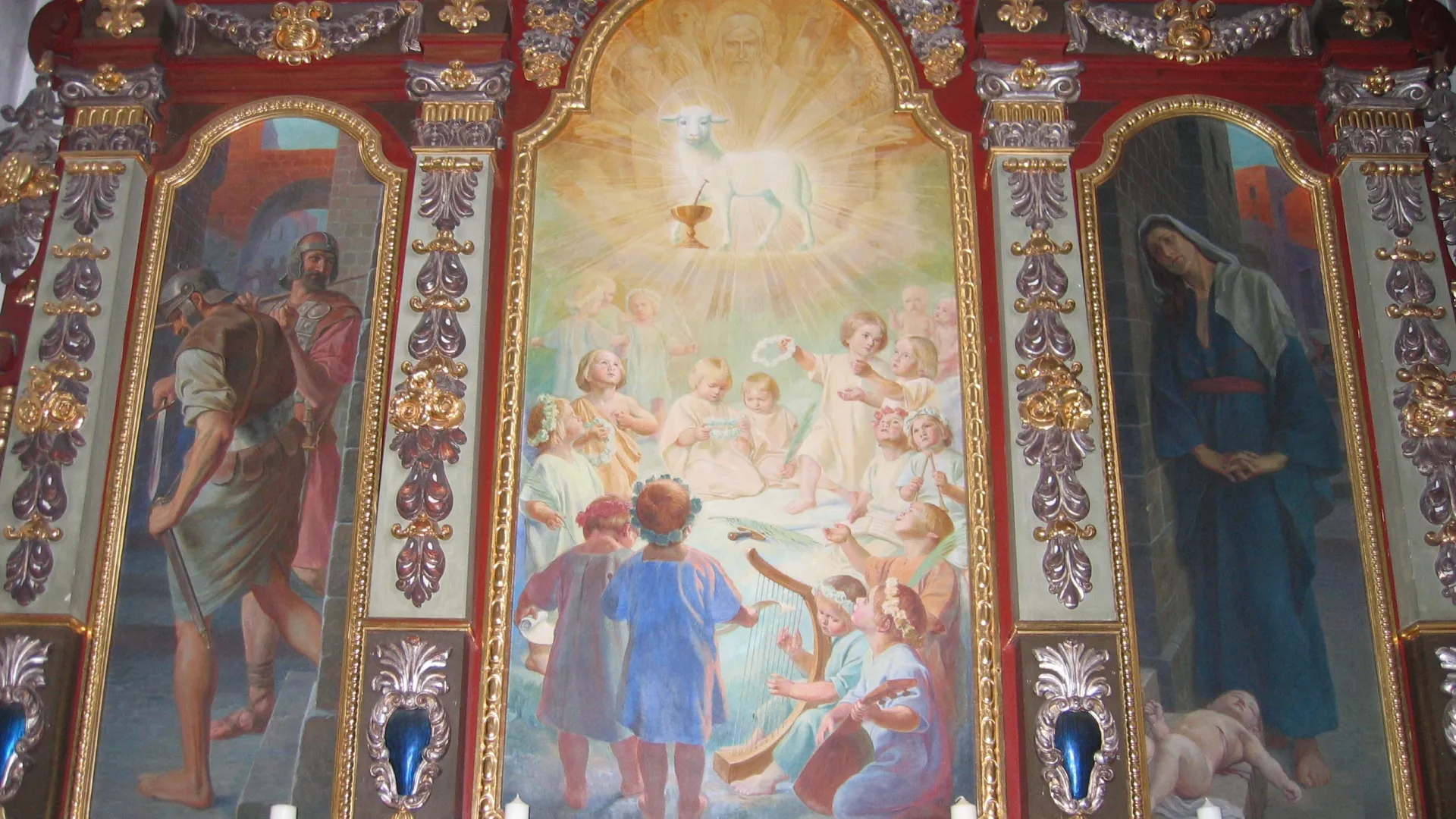 Алтарь невинных младенцев в базилике Святой Анны, Альтэттинг. Источник: wikimedia.org