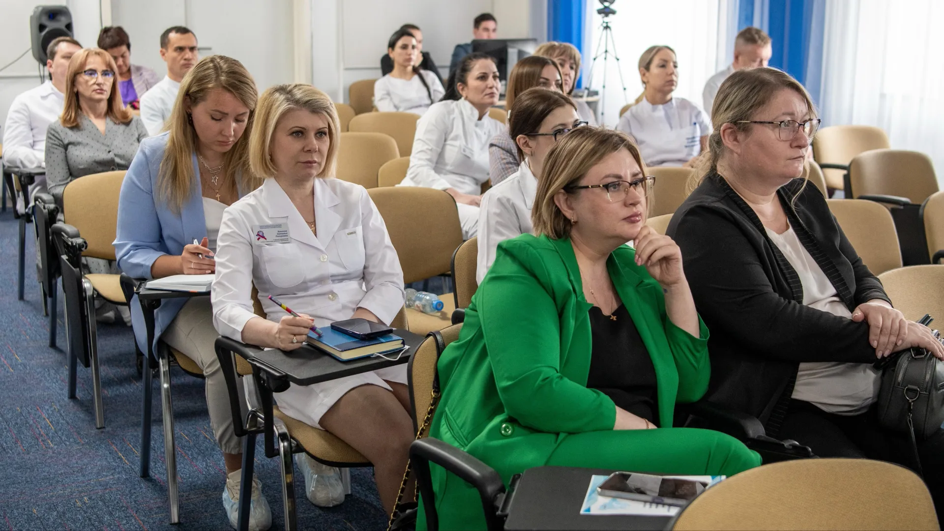Участники конференции узнали о новом в сфере иммунизации. Фото: Юрий Здебский / «Ямал-Медиа»