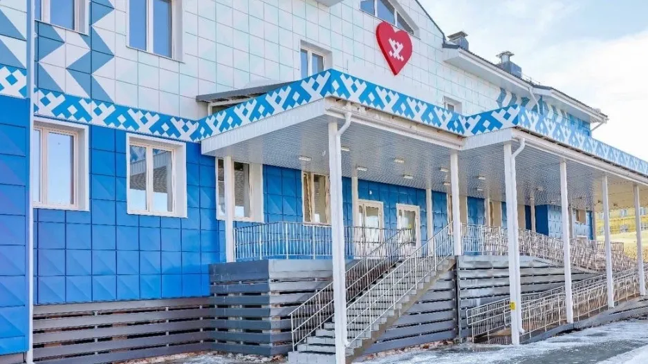 Педиатрическое отделение - это теплое и уютное здание. Фото: vk.com/artyukhov_da
