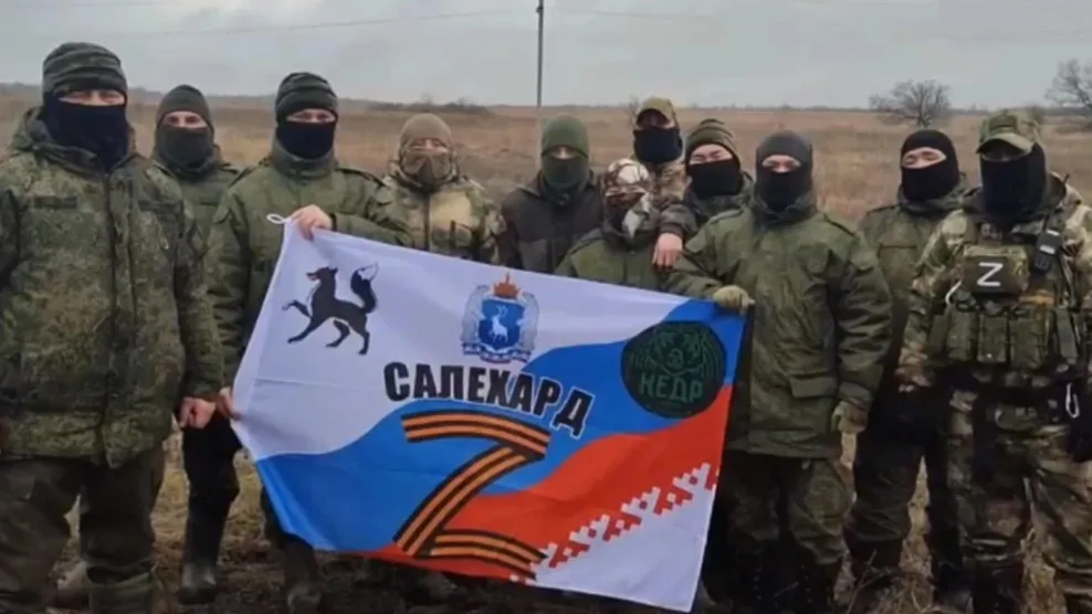 Бойцы батальона «Кедр» ощущают поддержку своих земляков и благодарят за нее. Кадр из видео vk.com/titovsky_al