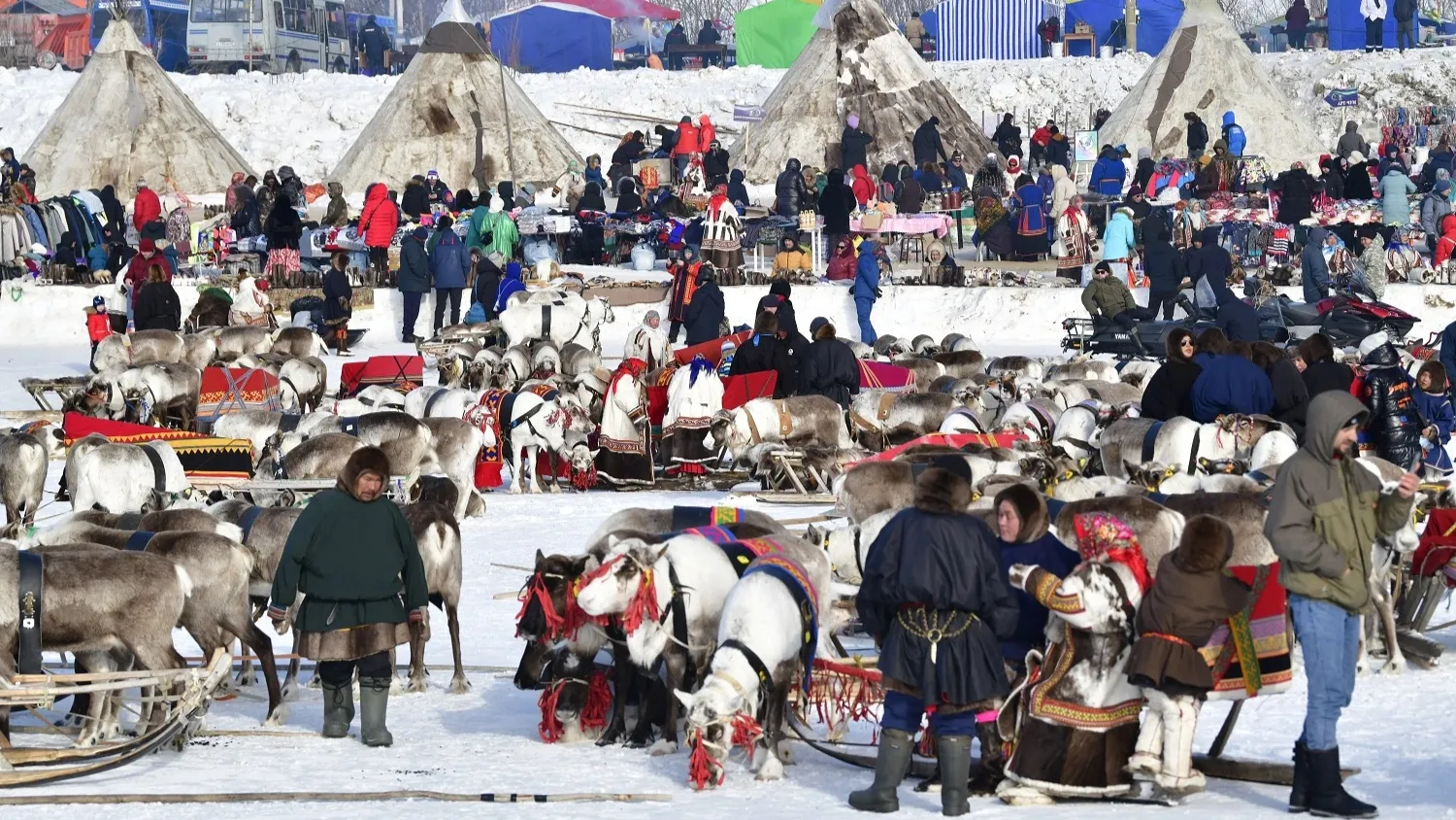 В каждом муниципалитете колоритный праздник тундровиков дарит яркие впечатления. Фото: Андрей Ткачёв/«Ямал-Медиа»