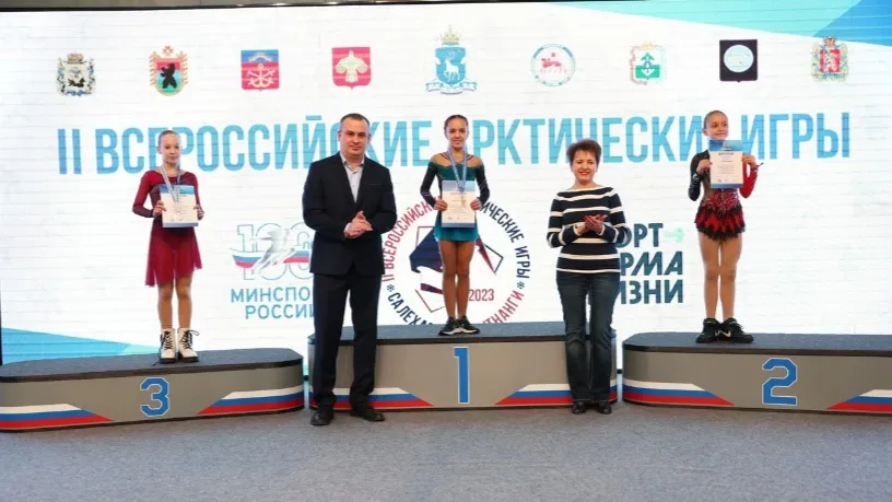 Второй год Эльвина Тугузбаева выигрывает золотую медаль на арктических играх. Фото: Андрей Ткачёв / «Ямал-Медиа»