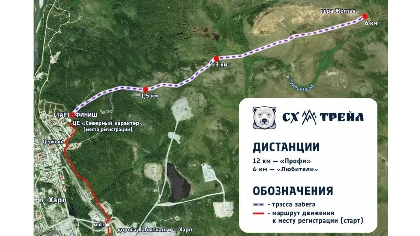 Ямальцам показали маршрут трейла. Фото: северныйхарактер.рф/trail
