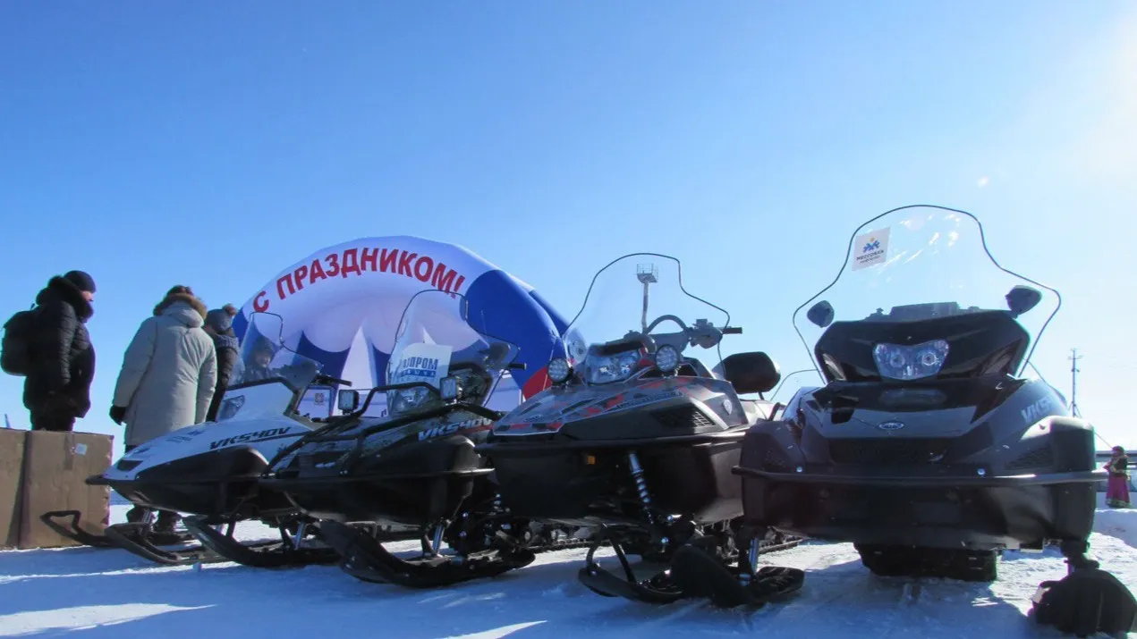 Снегоход — желанный приз для любого оленевода. Фото: Анастасия Ульянова/КРАСНЫЙ СЕВЕР 