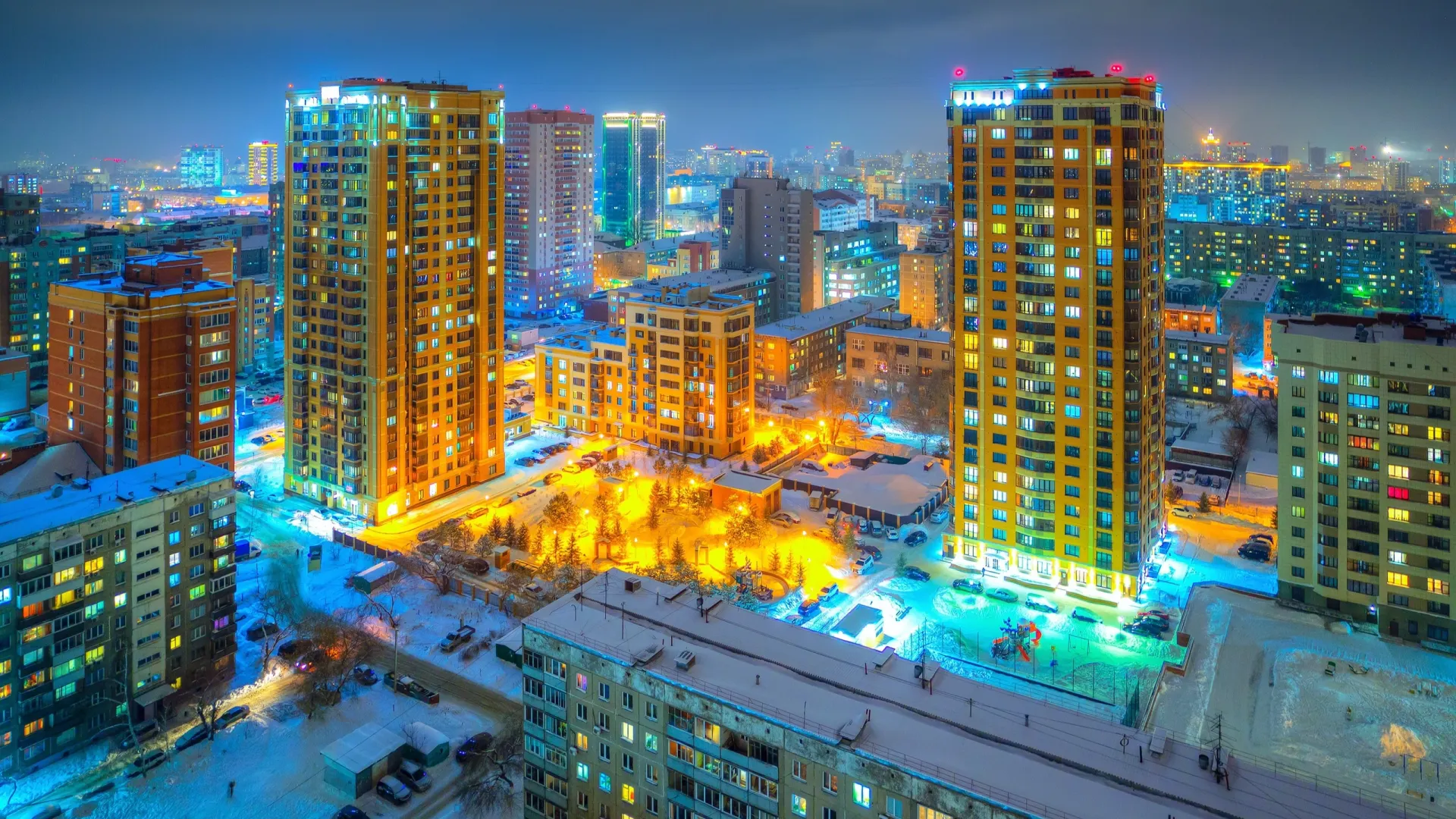 Современная неофициальная столица Сибири — город Новосибирск. Фото: Andrei Stepanov / Shutterstock / Fotodom