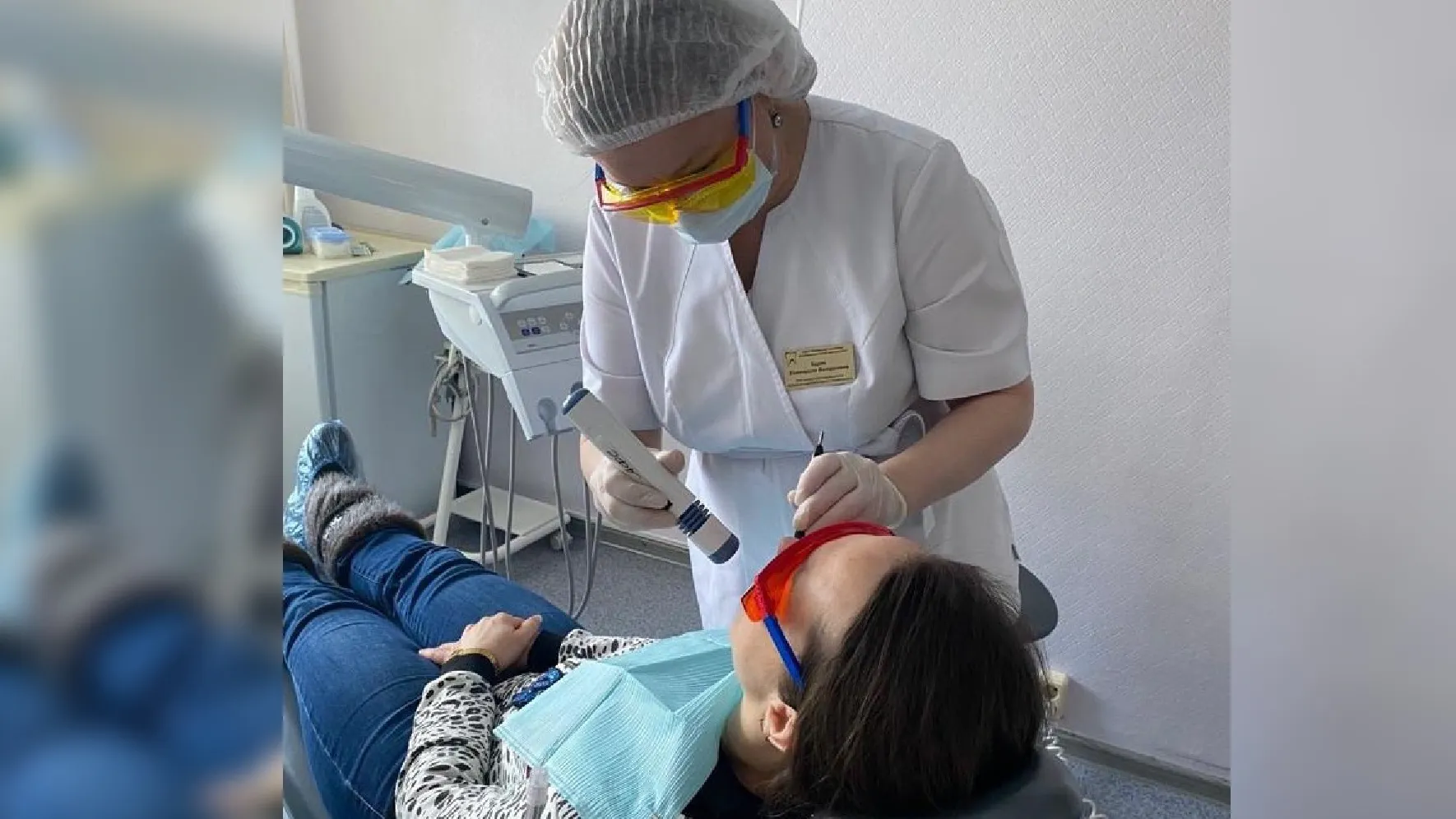 Аппаратное обследование помогает вовремя заметить проблемы. Фото: предоставлено городской стоматологической поликлиникой Ноябрьска