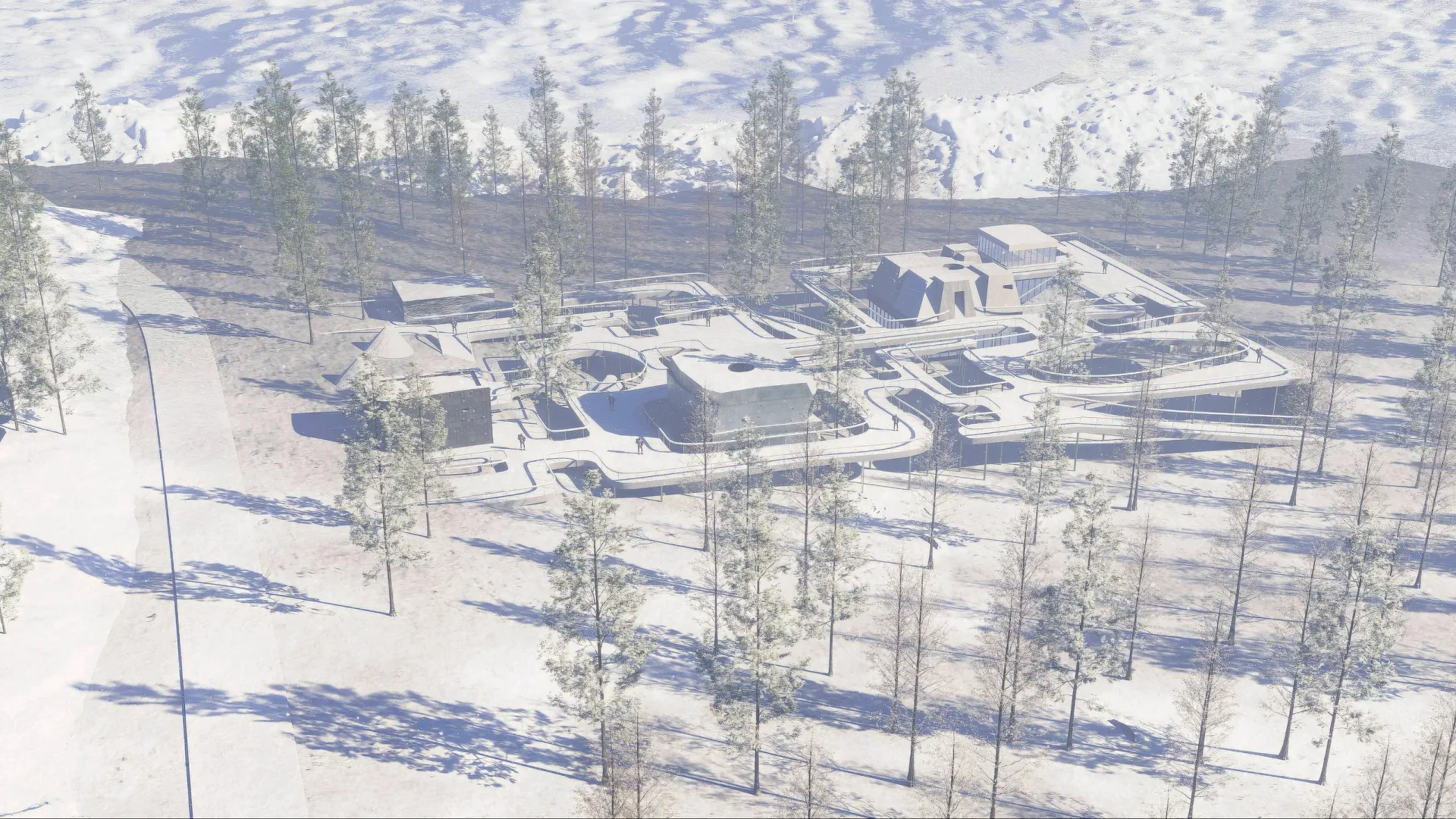 Концепция дизайн-проекта этнопарка «Арктика» на Ямале. Фото: пресс-служба губернатора ЯНАО