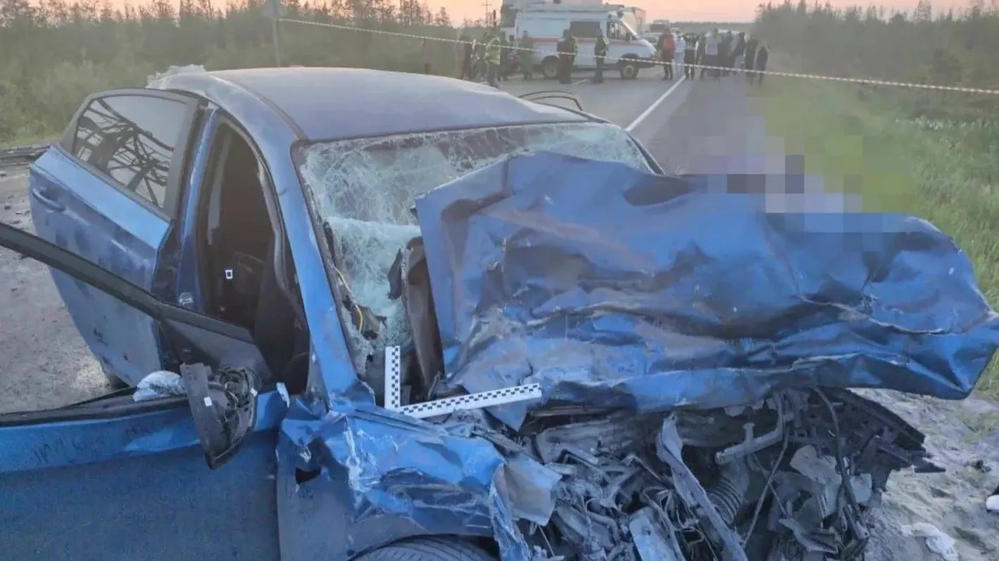 ДТП 28 июня 2025 в ЯНАО унесло жизни пяти ямальцев. Фото: Госавтоинспекция ЯНАО