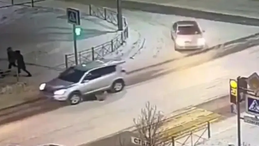 Кадр из видео: пресс-служба ГИБДД по Салехарду