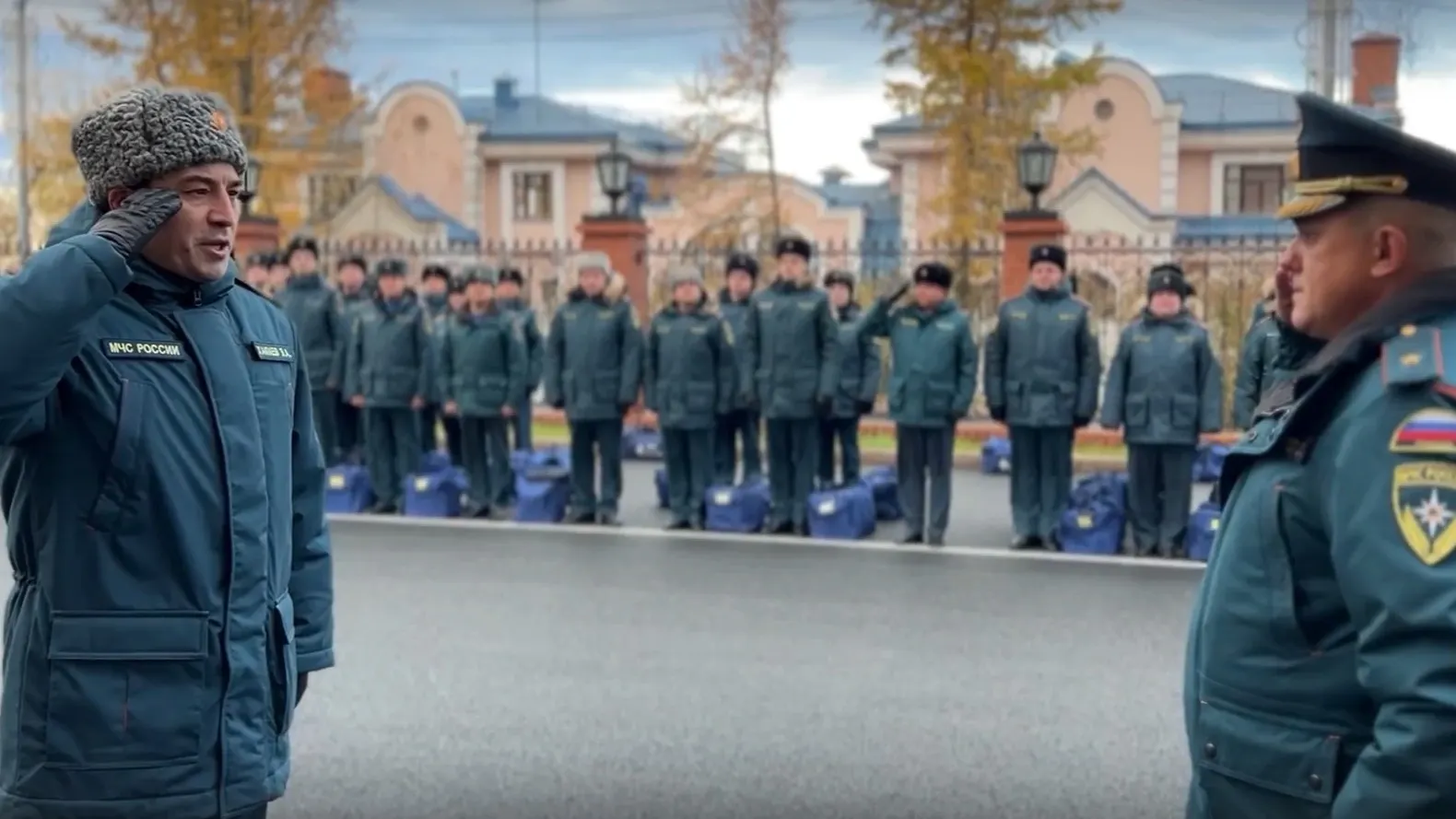Фото: скриншот видео пресс-службы ГУ МЧС по ЯНАО
