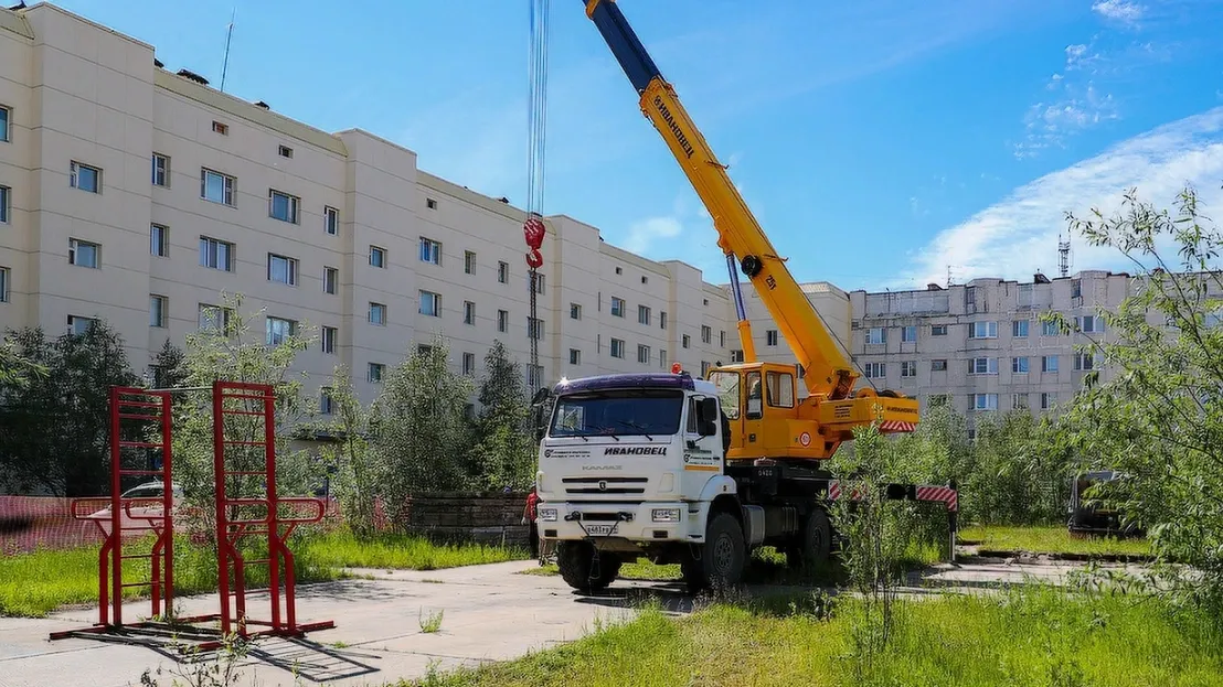Строительство парка пройдет в два этапа и завершится в будущем году. Фото: пресс-служба губернатора ЯНАО