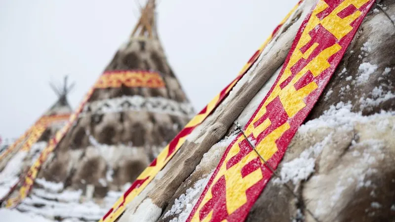 В ненецком жилище устроят площадку для написания диктанта. Фото: Юлия Чудинова / «Ямал-Медиа»