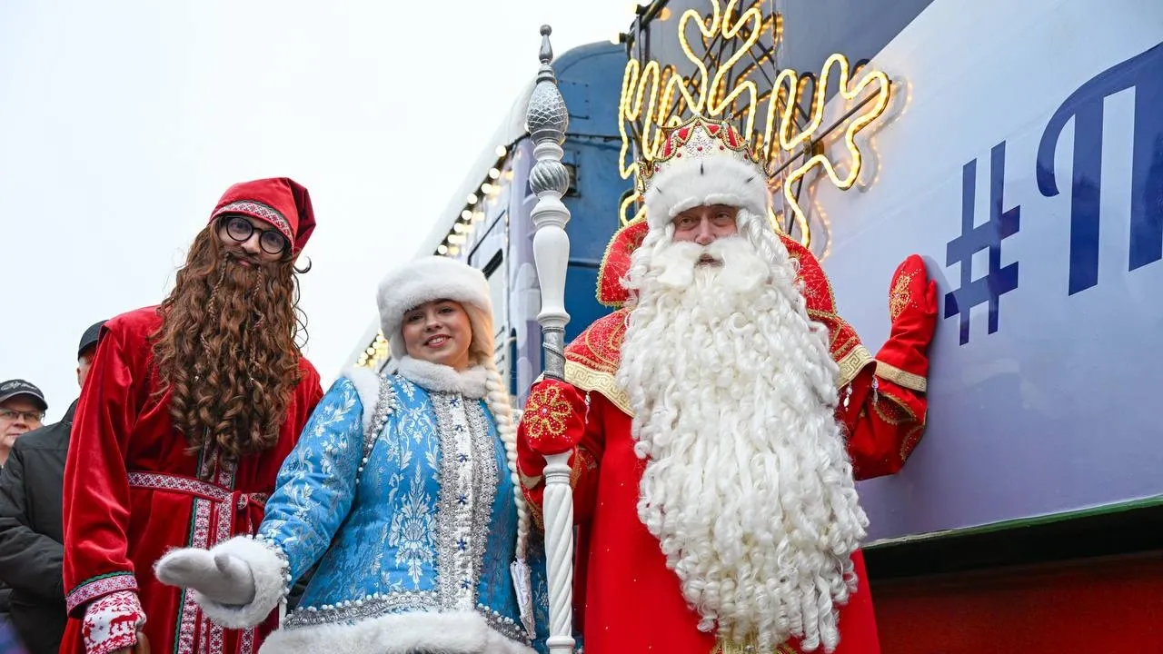 Фото: t.me/dedmoroztrain