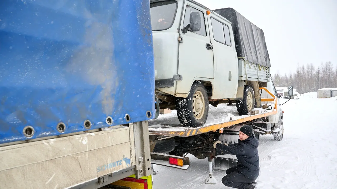 Машины с высокой проходимостью - отличные помощники для военнослужащих. Фото: предоставлено пресс-службой губернатора ЯНАО