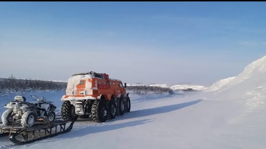 Куда только не забирался Андрей на своем вездеходе. Фото из архива Андрея Анищенко