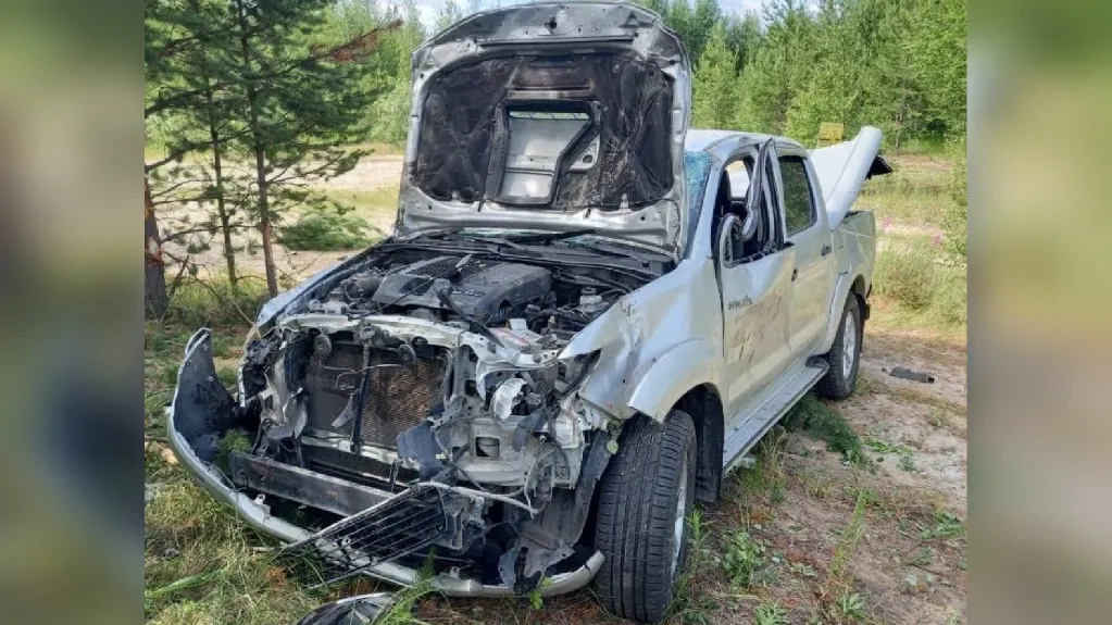 Водитель и пассажир Toyota не были пристегнуты ремнями безопасности. Фото: УГИБДД по ЯНАО
