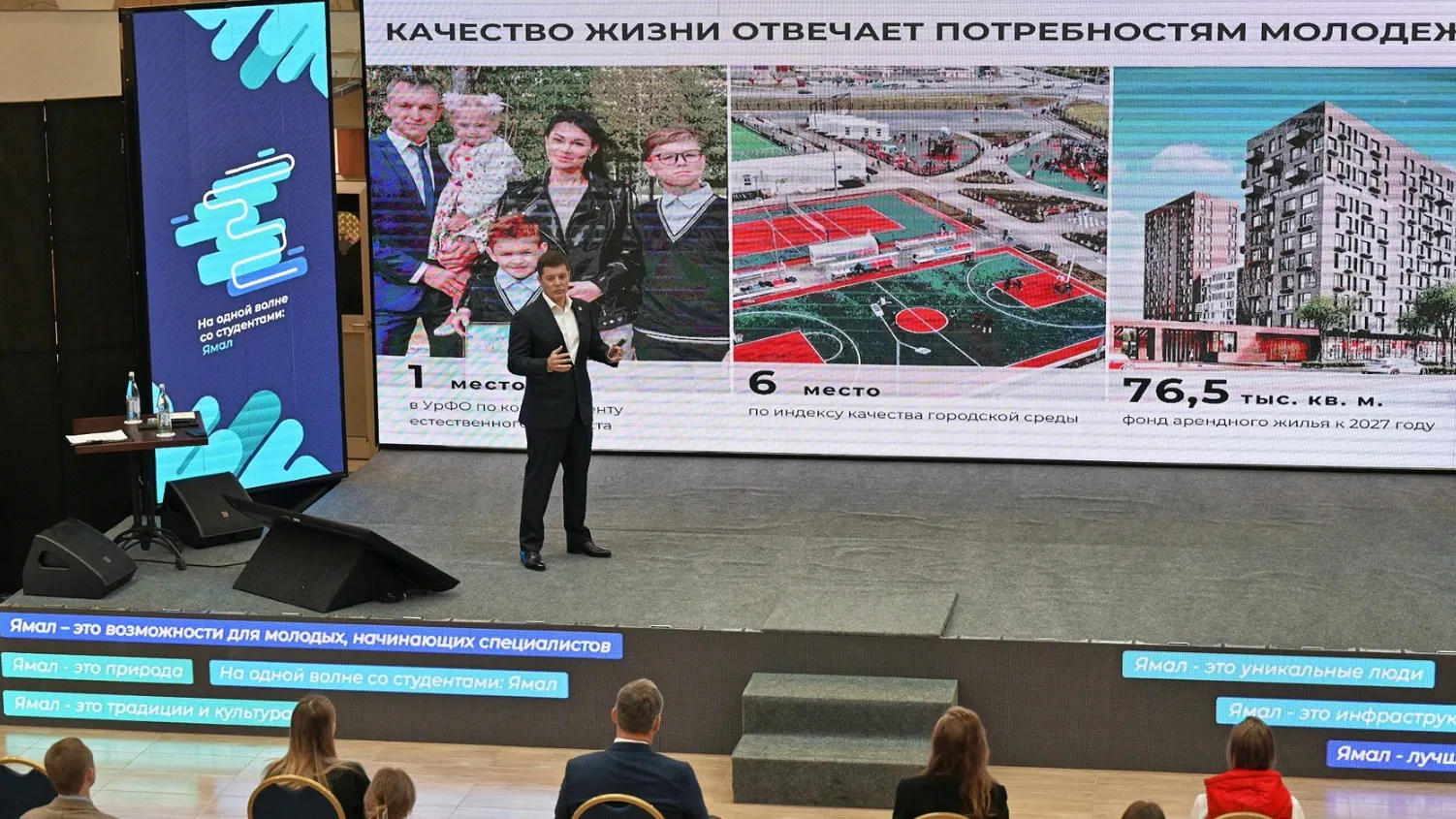 Ямал готов трудоустроить молодых специалистов и оказывать им всестороннюю поддержку. Фото: предоставлено пресс-службой губернатора ЯНАО
