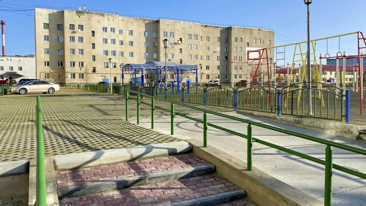 В Пангодах к экопарковке теперь ведет удобная лестница. Фото: vk.com/nadymregion