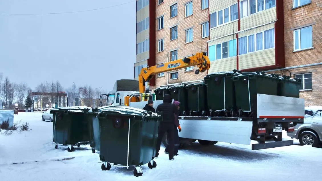 Всего планируют заменить 800 емкостей для сбора ТБО. Фото: vk.com/treskova_ma