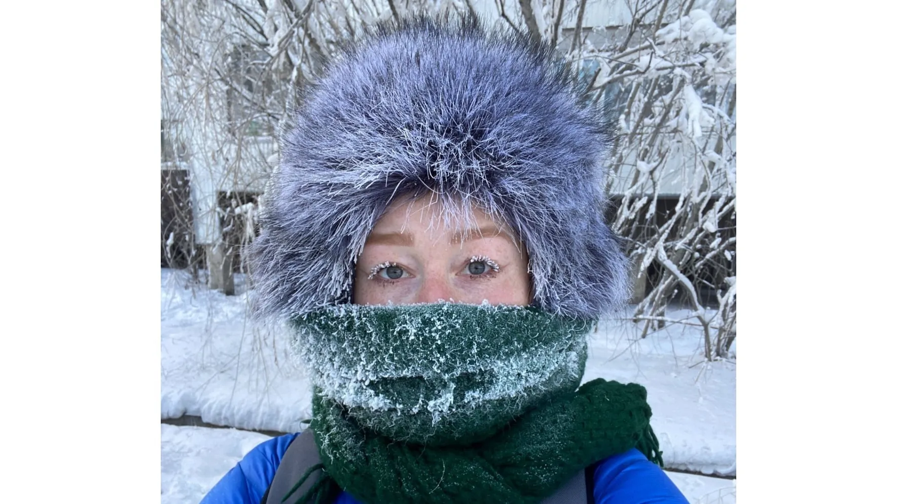 В Якутии. Фото: предоставлено из личного архива Элины Бакуновой