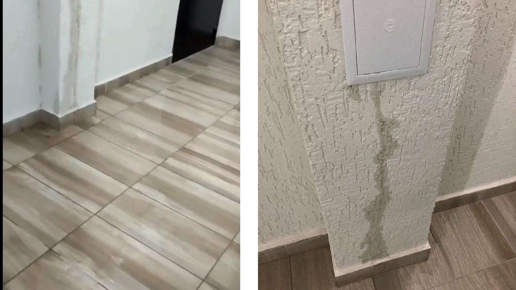 Потоп в доме 31А по улице Таёжной. Фото: Полина Маркова / группа «Злой уренгоец 18+», «ВКонтакте