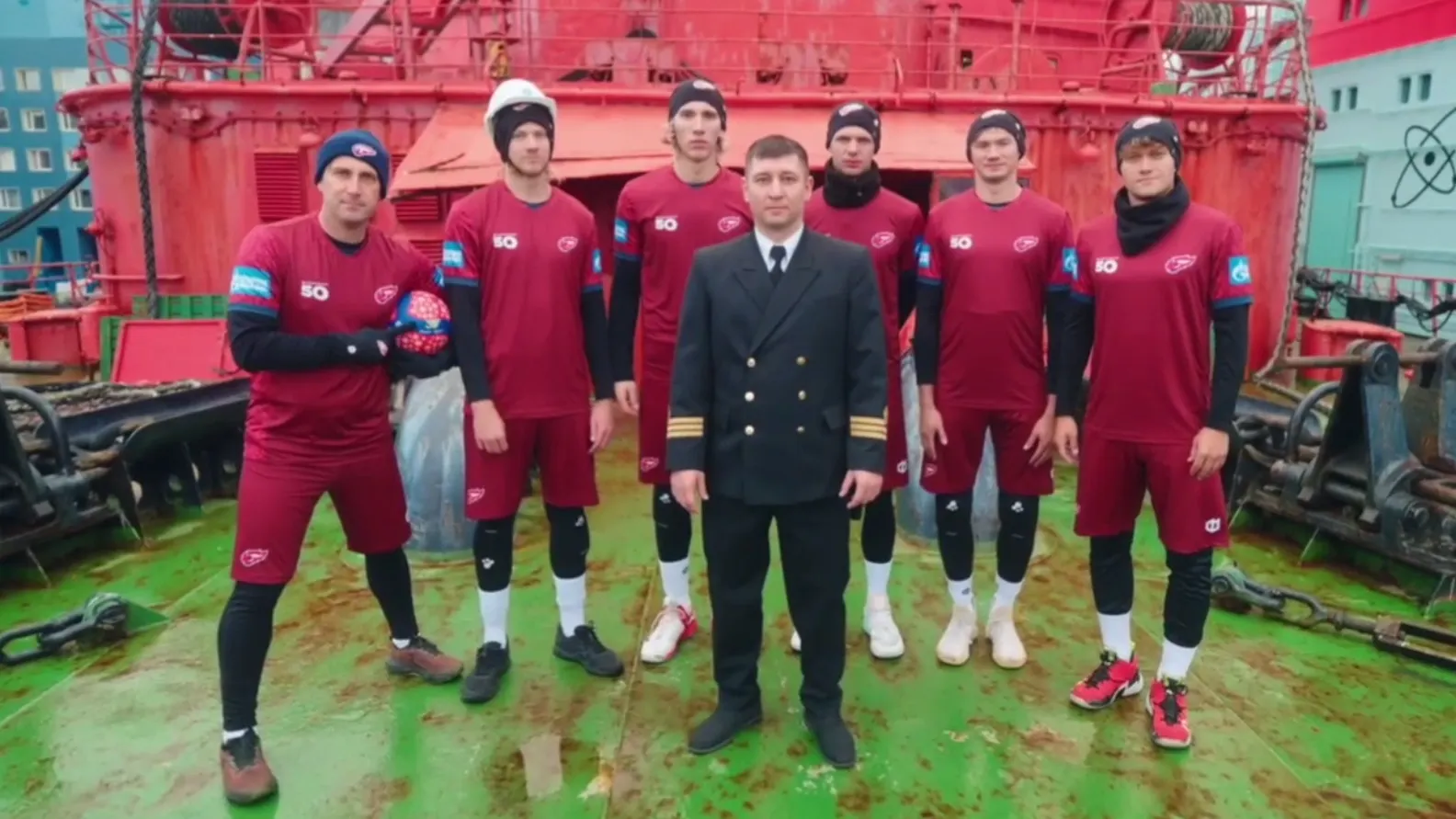 Фото: скриншот видео ВК «Факел Ямал»