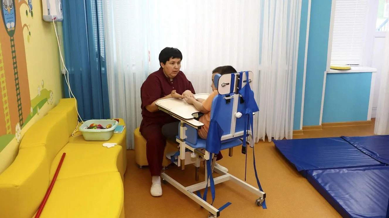 В «Родничке» есть необходимое оборудование для занятий с особенными детьми. Фото: vk.com/nadymregion