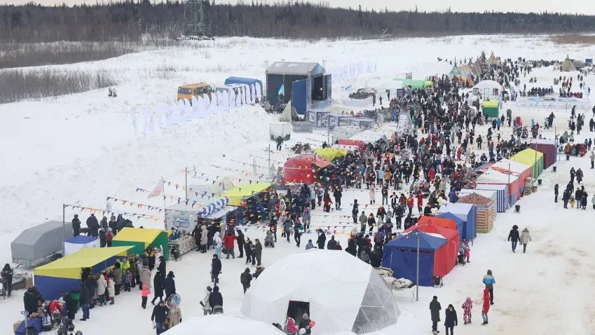 Площадка для Дня оленевода расположена удобно, в этом году готовят несколько сюрпризов для гостей. Фото: предоставлено пресс-службой администрации Пуровского района