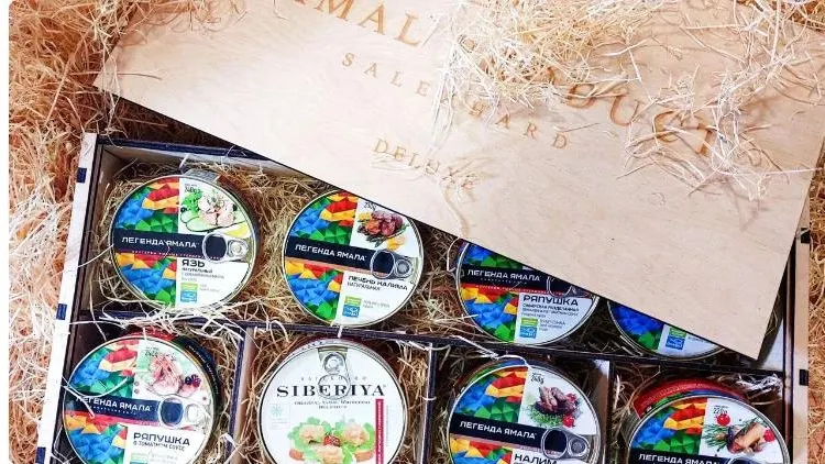 Продукция Салехардского комбината. Фото: пресс-служба губернатора ЯНАО
