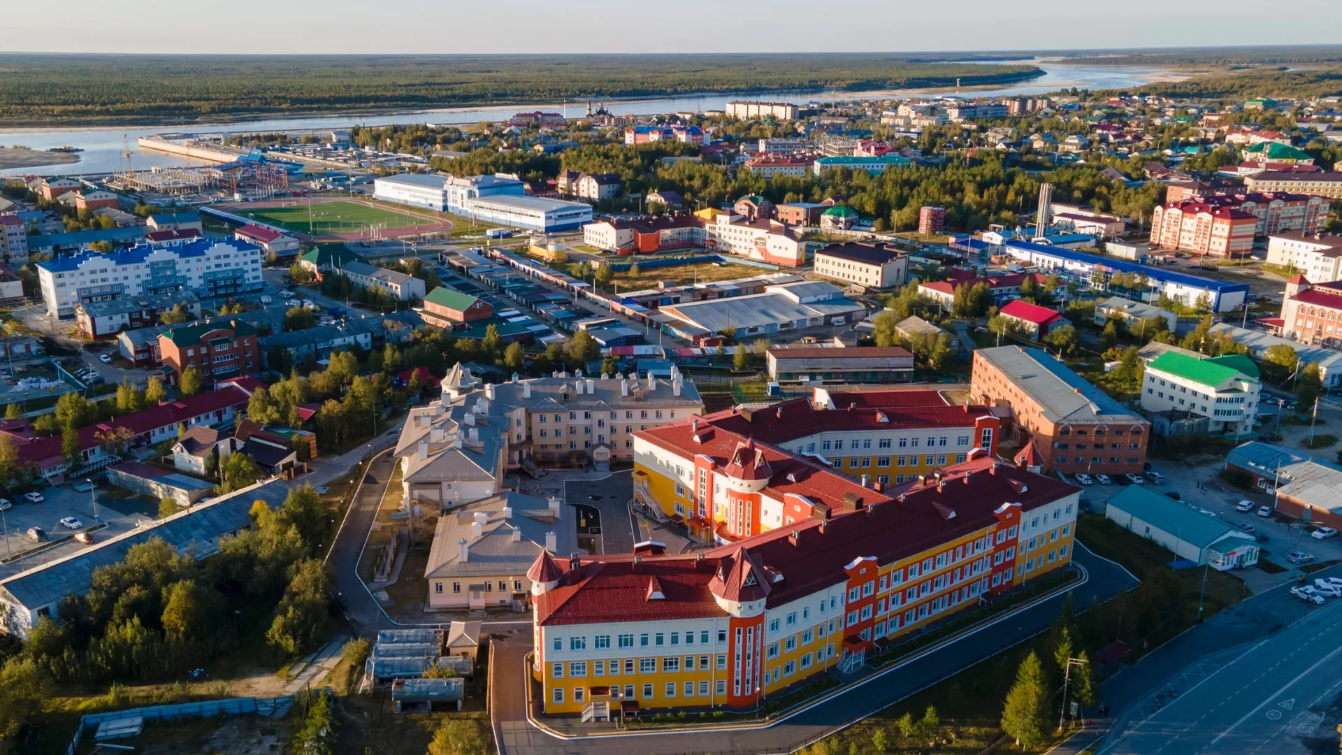 Одновременно с КОСами построят центральный коллектор. Фото: предоставлено пресс-службой губернатора ЯНАО