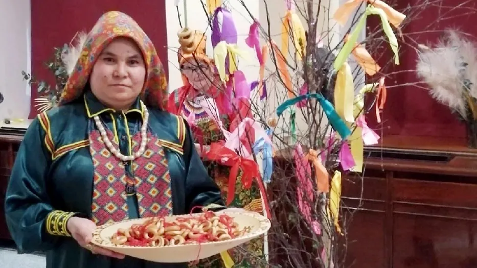 Пулңават вошан ищи ханты хоятат актащиӆысат. Хор: Зоя Куртямова.