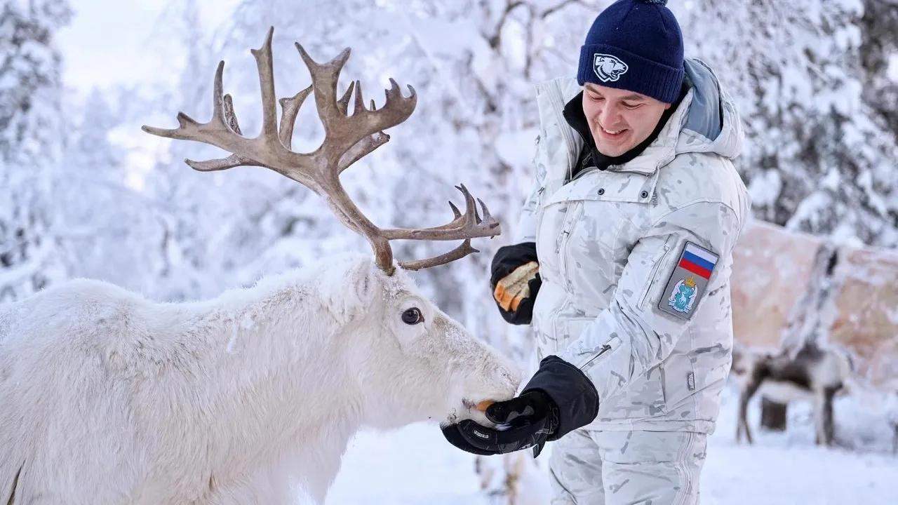 Глава региона провел день в гостях у приуральских кочевников. Фото: vk.com/artyukhov_da