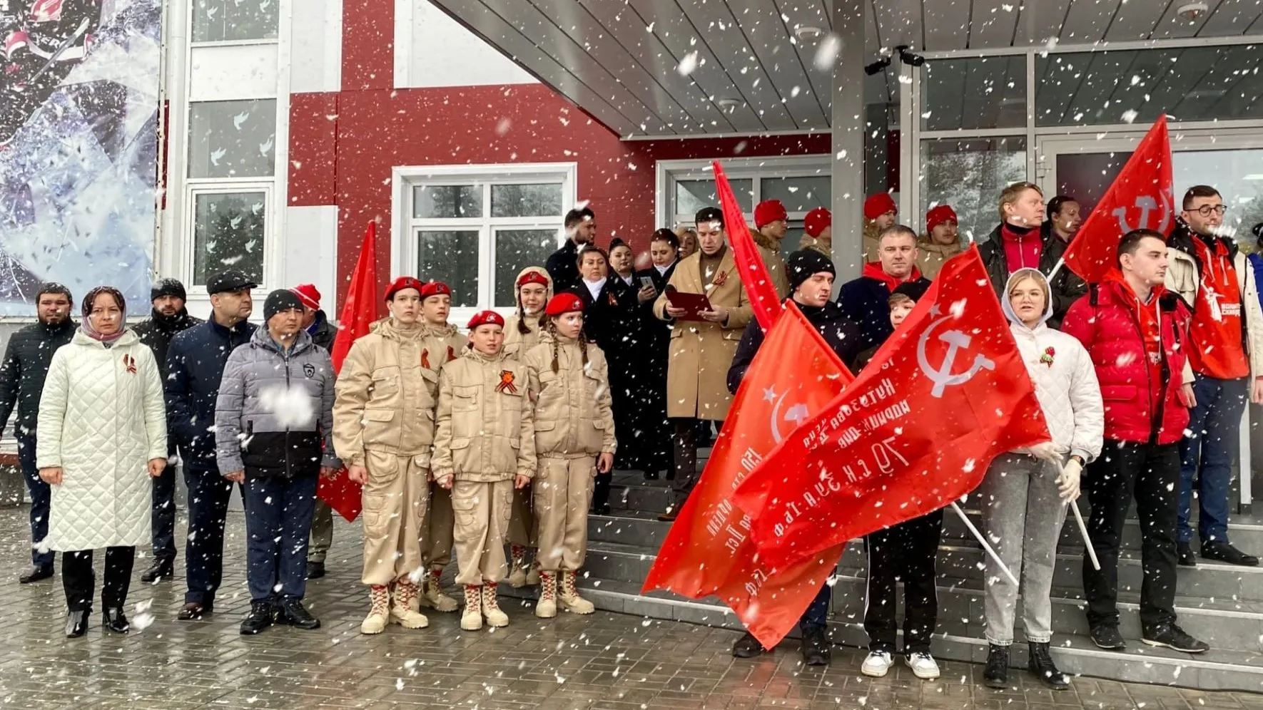 Автопробег в честь 77-летия Великой Победы. Фото: личная страница Елены Молдован, «ВКонтакте»