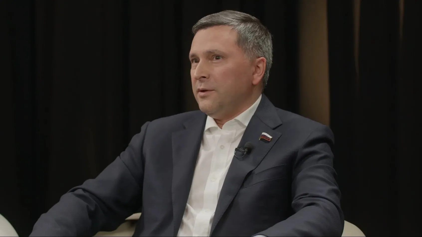 Дмитрий Кобылкин, второй глава ЯНАО. Фото: скриншот видео «Ямал-Медиа»