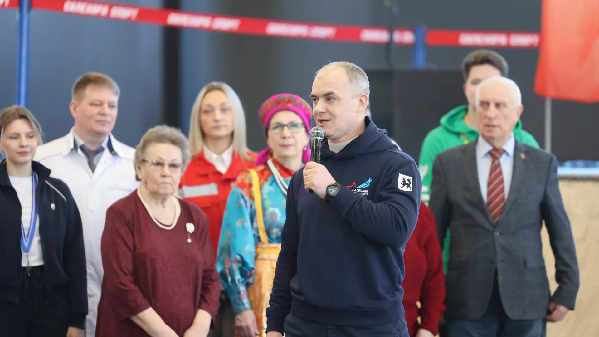 В Салехарде 7 февраля официально открыли Год здоровья. Фото: Сергей Зубков / «Ямал-Медиа»