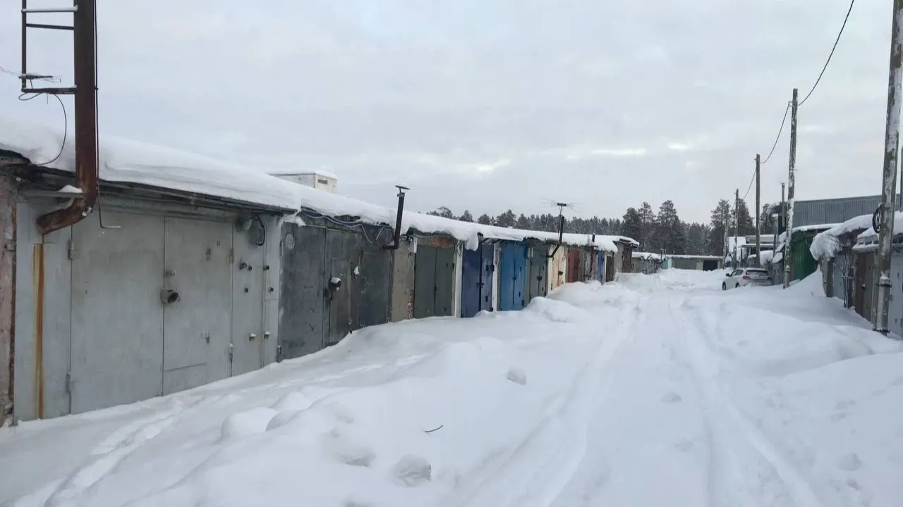 Гаражный кооператив, в котором обнаружили погибшего. Фото: АНО «Ямал-Медиа»