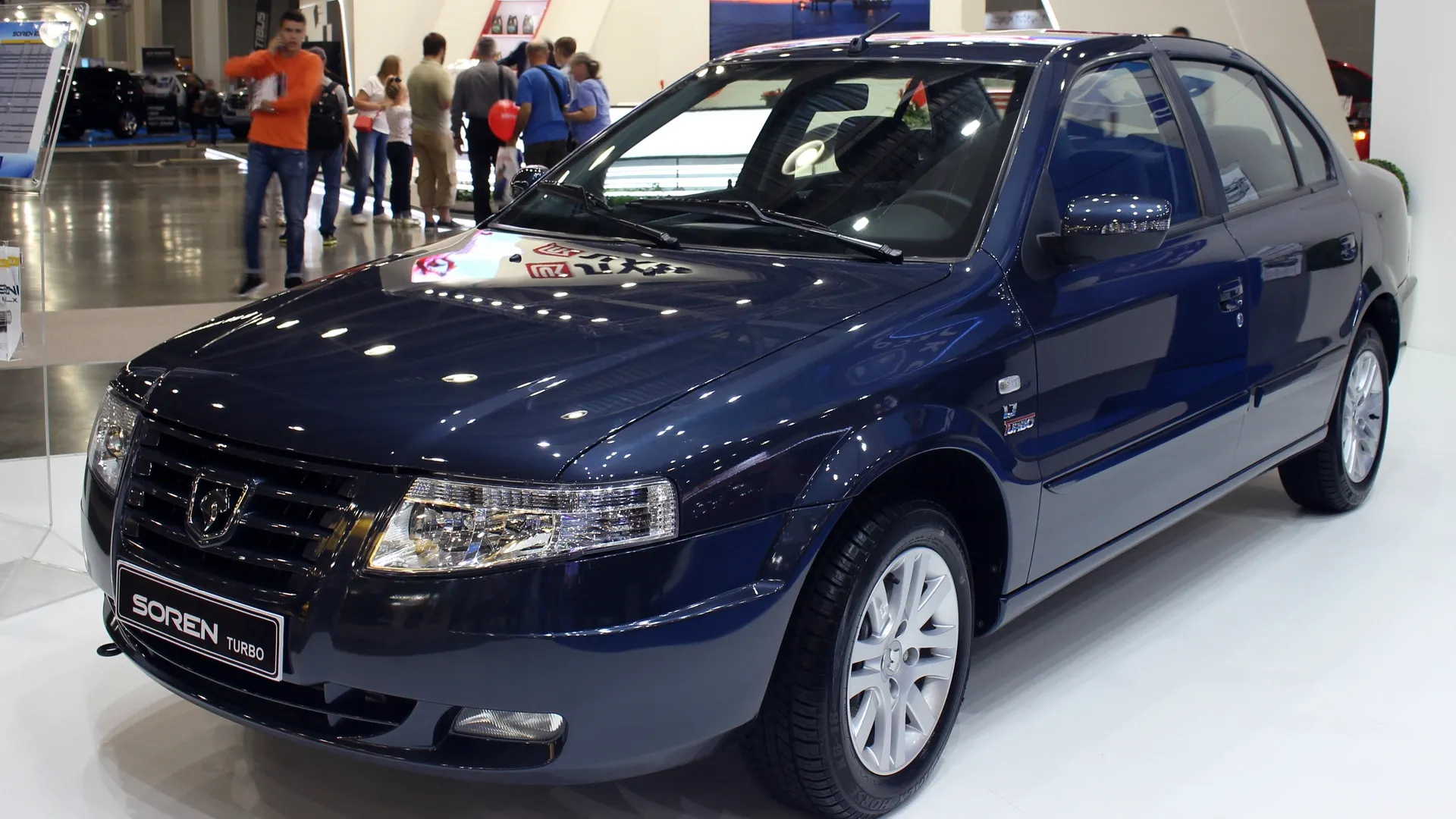 Такие иранские автомобили презентовали в 2016 году на Московском автомобильном салоне. Фото: Danila2332 / Shutterstock.com